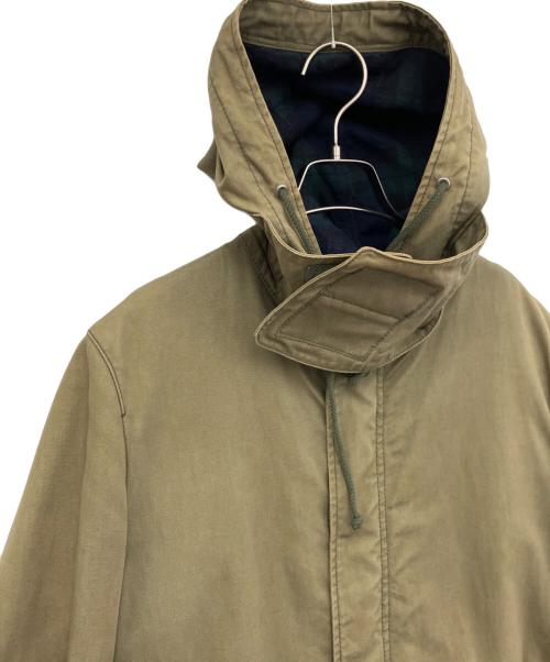 COMME des GARCONS HOMME（コムデギャルソン オム）COMME des GARCONS HOMME (コムデギャルソン オム) フーデッドジャケット オリーブ サイズ:Lの古着・服飾アイテム