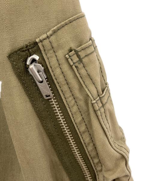 COMME des GARCONS HOMME（コムデギャルソン オム）COMME des GARCONS HOMME (コムデギャルソン オム) フーデッドジャケット オリーブ サイズ:Lの古着・服飾アイテム