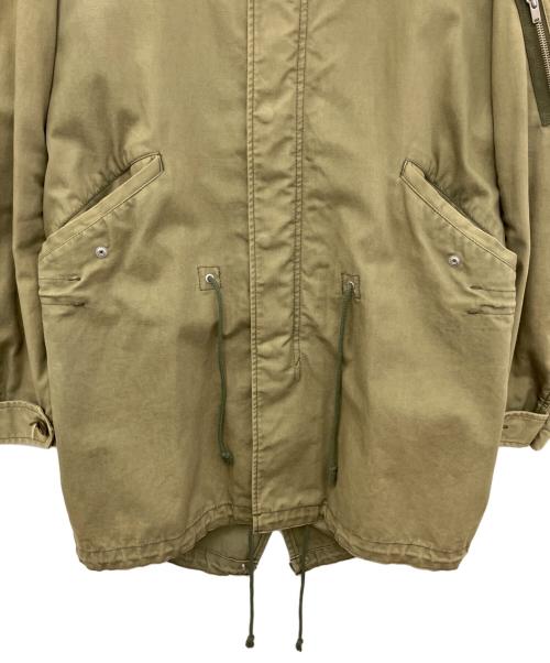 COMME des GARCONS HOMME（コムデギャルソン オム）COMME des GARCONS HOMME (コムデギャルソン オム) フーデッドジャケット オリーブ サイズ:Lの古着・服飾アイテム