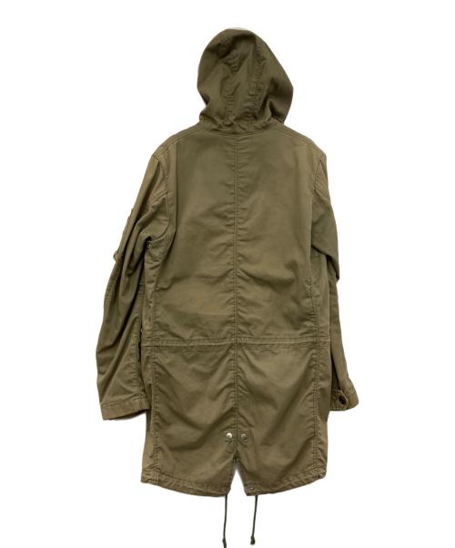 COMME des GARCONS HOMME（コムデギャルソン オム）COMME des GARCONS HOMME (コムデギャルソン オム) フーデッドジャケット オリーブ サイズ:Lの古着・服飾アイテム