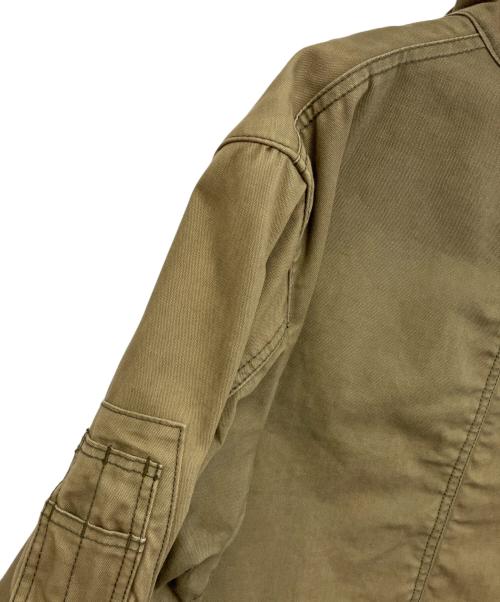 COMME des GARCONS HOMME（コムデギャルソン オム）COMME des GARCONS HOMME (コムデギャルソン オム) フーデッドジャケット オリーブ サイズ:Lの古着・服飾アイテム