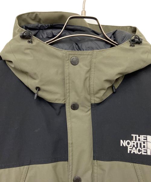 THE NORTH FACE（ザ ノース フェイス）THE NORTH FACE (ザ ノース フェイス) ダウンジャケット オリーブ×ブラック サイズ:Ｌの古着・服飾アイテム