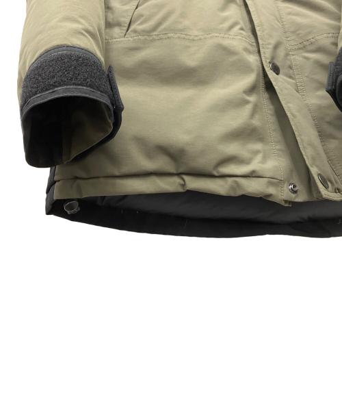THE NORTH FACE（ザ ノース フェイス）THE NORTH FACE (ザ ノース フェイス) ダウンジャケット オリーブ×ブラック サイズ:Ｌの古着・服飾アイテム