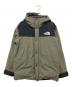 THE NORTH FACE（ザ ノース フェイス）の古着「ダウンジャケット」｜オリーブ×ブラック