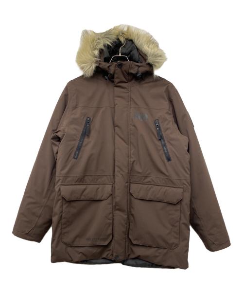 HELLY HANSEN（ヘリーハンセン）HELLY HANSEN (ヘリーハンセン) ダウンジャケット ブラウン サイズ:Mの古着・服飾アイテム