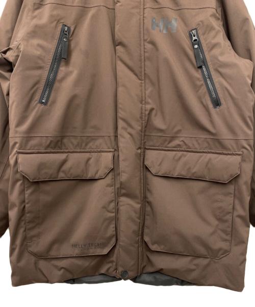 HELLY HANSEN（ヘリーハンセン）HELLY HANSEN (ヘリーハンセン) ダウンジャケット ブラウン サイズ:Mの古着・服飾アイテム