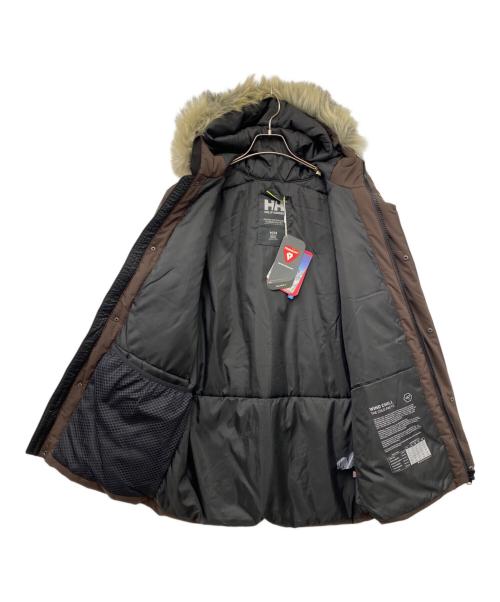 HELLY HANSEN（ヘリーハンセン）HELLY HANSEN (ヘリーハンセン) ダウンジャケット ブラウン サイズ:Mの古着・服飾アイテム