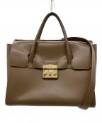 FURLAフルラ）の古着「2WAYバッグ」｜カーキ