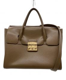 FURLA（フルラ）の古着「2WAYバッグ」｜カーキ