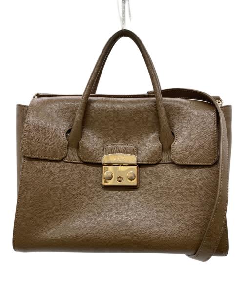 FURLA（フルラ）FURLA (フルラ) 2WAYバッグ カーキの古着・服飾アイテム