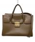 FURLA（フルラ）の古着「2WAYバッグ」｜カーキ
