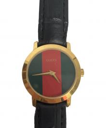 GUCCI（グッチ）の古着「腕時計」｜レッド×グリーン