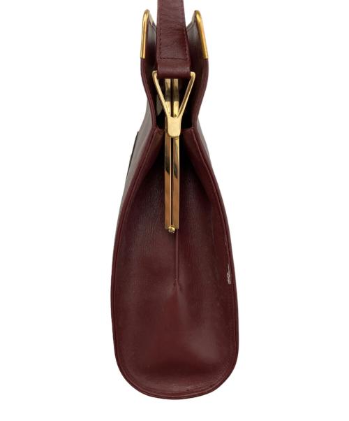 Cartier（カルティエ）Cartier (カルティエ) ショルダーバッグ レッドの古着・服飾アイテム