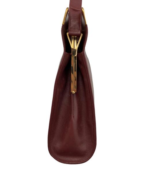 Cartier（カルティエ）Cartier (カルティエ) ショルダーバッグ レッドの古着・服飾アイテム