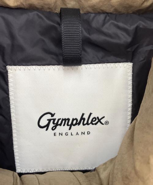 Gymphlex（ジムフレックス）Gymphlex (ジムフレックス) ダウンジャケット カーキ サイズ:Ｍの古着・服飾アイテム