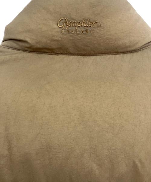 Gymphlex（ジムフレックス）Gymphlex (ジムフレックス) ダウンジャケット カーキ サイズ:Ｍの古着・服飾アイテム
