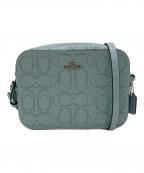 COACHコーチ）の古着「ショルダーバッグ」｜スカイブルー