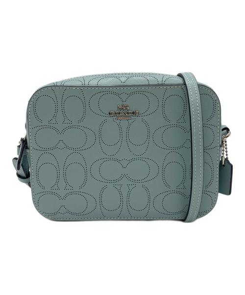 COACH（コーチ）COACH (コーチ) ショルダーバッグ スカイブルーの古着・服飾アイテム