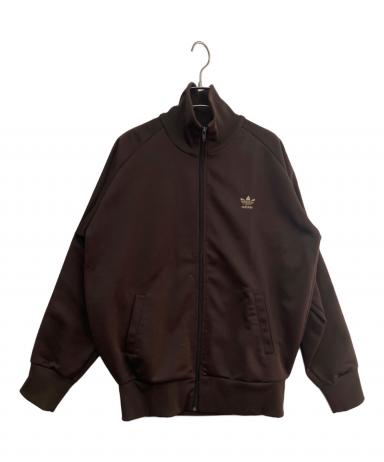 新品タグ付き　adidas トラックジャケット　ブラウン 中古・古着通販】adidas (アディダス) トラックジャケット ブラウン