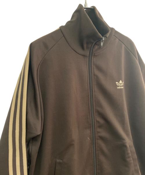 adidas Originals（アディダスオリジナル）adidas Originals (アディダスオリジナル) トラックジャケット ブラウン サイズ:Lの古着・服飾アイテム