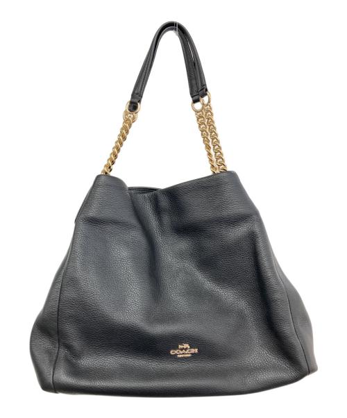 COACH（コーチ）COACH (コーチ) ハンドバッグ ブラックの古着・服飾アイテム