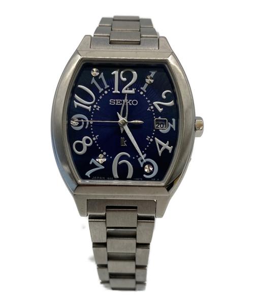 SEIKO（セイコー）SEIKO (セイコー) 腕時計 ネイビーの古着・服飾アイテム