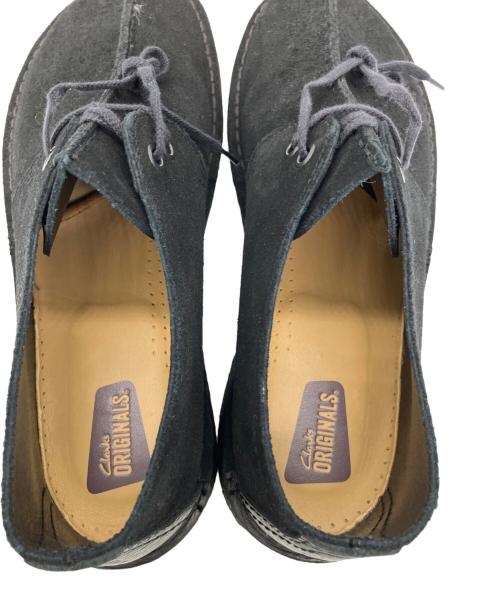 CLARKS ORIGINALS（クラークス オリジナルズ）CLARKS ORIGINALS (クラークス オリジナルズ) チャッカブーツ ブラック サイズ:26㎝の古着・服飾アイテム
