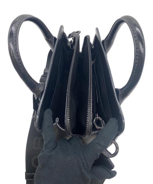 MARC JACOBS（マークジェイコブス）MARC JACOBS (マークジェイコブズ) 2WAYショルダーバッグ ブラックの古着・服飾アイテム