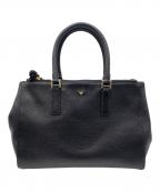 ANYA HINDMARCHアニヤ・ハインドマーチ）の古着「2WAYバッグ」｜ブラック