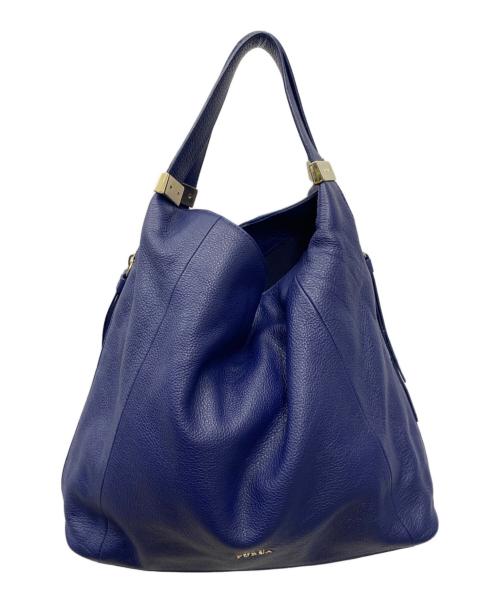 FURLA（フルラ）FURLA (フルラ) 2WAYバッグ ブルーの古着・服飾アイテム