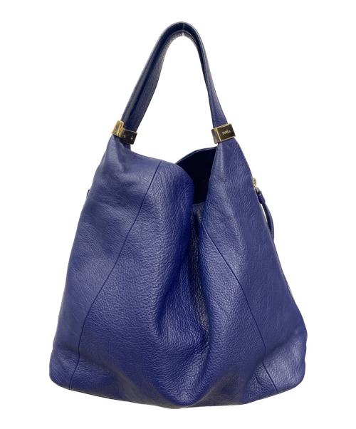FURLA（フルラ）FURLA (フルラ) 2WAYバッグ ブルーの古着・服飾アイテム
