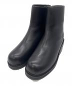 Adam et Rope HOMMEアダムエロペ オム）の古着「サイドジップブーツ」｜ブラック