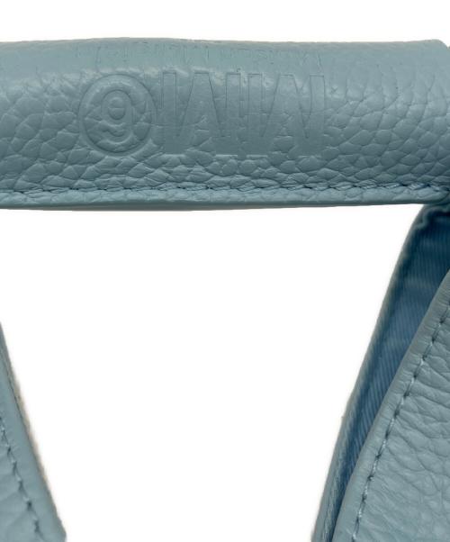 MM6 Maison Margiela（エムエムシックスメゾンマルジェラ）MM6 Maison Margiela (エムエムシックスメゾンマルジェラ) ハンドバッグ スカイブルーの古着・服飾アイテム