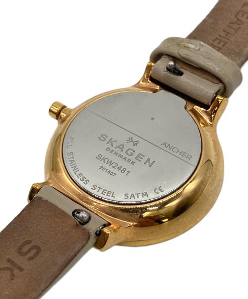 SKAGEN（スカーゲン）SKAGEN (スカーゲン) 腕時計 ホワイトの古着・服飾アイテム