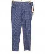 RESOUND CLOTHINGリサウンドクロージング）の古着「テーパードパンツ」｜ブルーホワイト