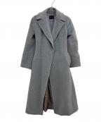 TOMORROW LAND collectionトゥモローランドコレクション）の古着「ロングコート」｜スカイブルー