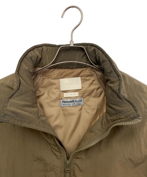 YOKE（ヨーク）YOKE (ヨーク) パデッドブルゾン ブラウン サイズ:2の古着・服飾アイテム