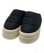 RICK OWENSリックオウエンス）の古着「ローカットスニーカー」｜ブラック×アイボリー