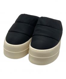 RICK OWENS（リックオウエンス）の古着「ローカットスニーカー」｜ブラック×アイボリー