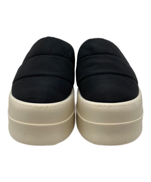 RICK OWENS（リックオウエンス）RICK OWENS (リックオウエンス) ローカットスニーカー ブラック×アイボリー サイズ:26cmの古着・服飾アイテム