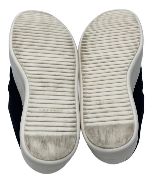 RICK OWENS（リックオウエンス）RICK OWENS (リックオウエンス) ローカットスニーカー ブラック×アイボリー サイズ:26cmの古着・服飾アイテム