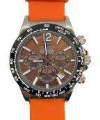 TECHNOSテクノス）の古着「クロノグラフ」｜ブラウン