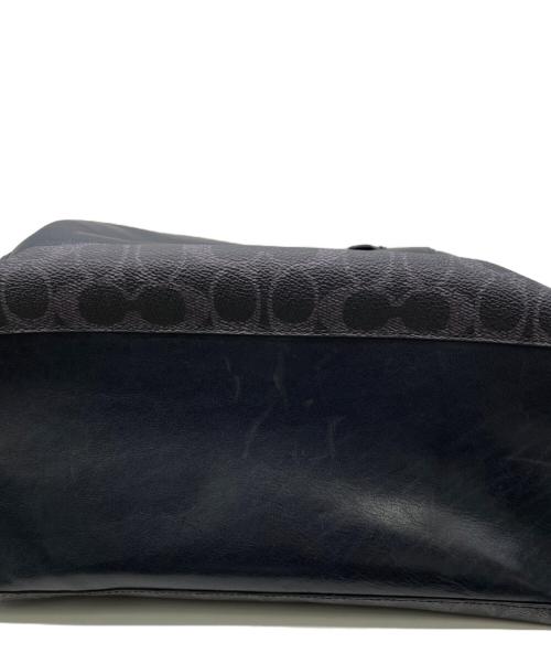 COACH（コーチ）COACH (コーチ) レザーリュック ブラックの古着・服飾アイテム