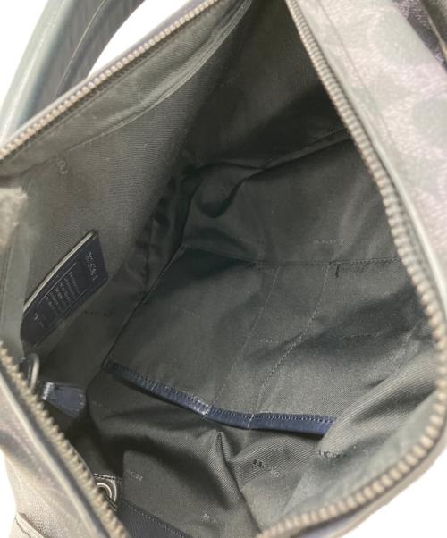COACH（コーチ）COACH (コーチ) レザーリュック ブラックの古着・服飾アイテム