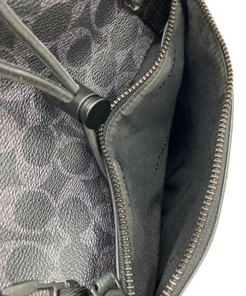 COACH（コーチ）COACH (コーチ) レザーリュック ブラックの古着・服飾アイテム