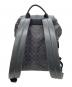COACH (コーチ) レザーリュック ブラック：13000円