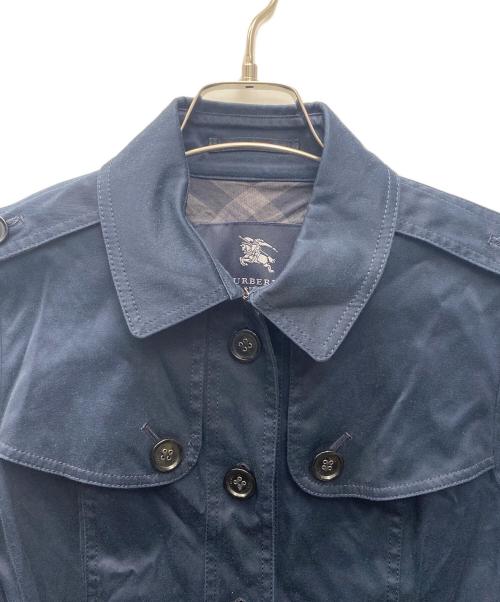 BURBERRY LONDON（バーバリーロンドン）BURBERRY LONDON (バーバリーロンドン) トレンチコート ネイビー サイズ:Ｍの古着・服飾アイテム