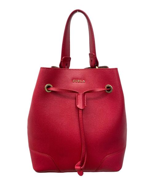 FURLA（フルラ）FURLA (フルラ) 2WAYバッグ レッドの古着・服飾アイテム