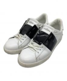 VALENTINO GARAVANI（ヴァレンティノ・ガラヴァーニ）の古着「ローカットスニーカー」｜ホワイト×ブラック