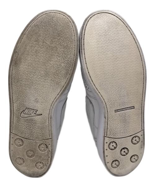 NIKE（ナイキ）NIKE (ナイキ) PEACEMINUSONE (ピースマイナスワン) ローカットスニーカー ホワイト サイズ:27の古着・服飾アイテム